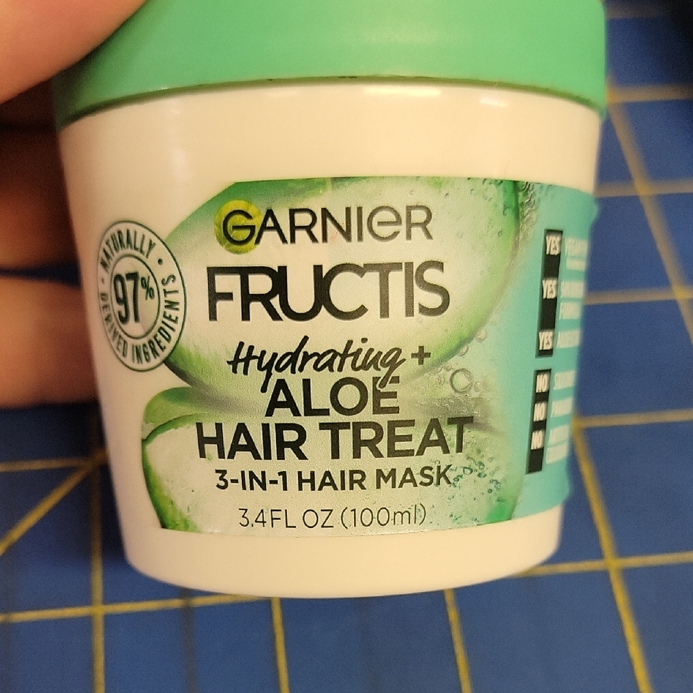 Garnier Fructis Aloe Hair Mask 3.4 fl oz/100ml New